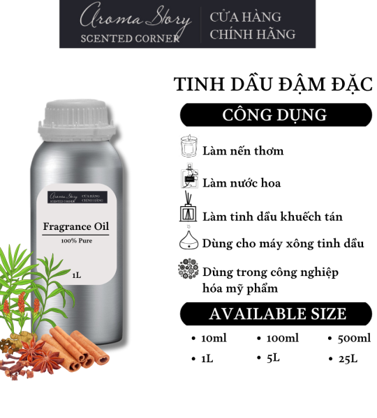 Tinh Dầu Đậm Đặc Aroma Story Hương Trà Chai - Dùng Để Làm Nến Thơm, Nước Hoa, Tinh Dầu Khuếch Tán, Máy Xông Tinh Dầu