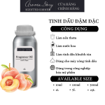 Tinh Dầu Đậm Đặc Aroma Story Hương Trái Đào (Peach) - Dùng Để Làm Nến Thơm, Nước Hoa, Tinh Dầu Khuếch Tán, Máy Xông