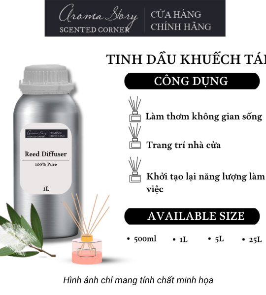 Tinh Dầu Giá Lít Aroma Story Hương Tràm Trà  - Dùng Để Làm Thơm Phòng, Không Gian Sống