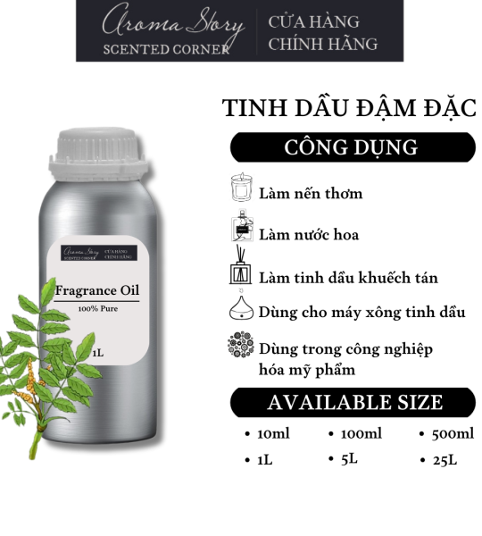 Tinh Dầu Đậm Đặc Aroma Story Hương Trầm Trung Đông  - Dùng Để Làm Nến Thơm, Nước Hoa, Tinh Dầu Khuếch Tán, Máy Xông