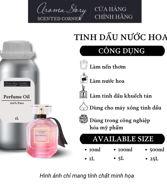 Tinh Dầu Nước Hoa Aroma Story Victoria's Secret - Boomshell Perfume