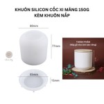 Cốc Dùng Để Làm Nến Thơm Aroma Story Có Nắp Nhiều Size Đa Chất Liệu