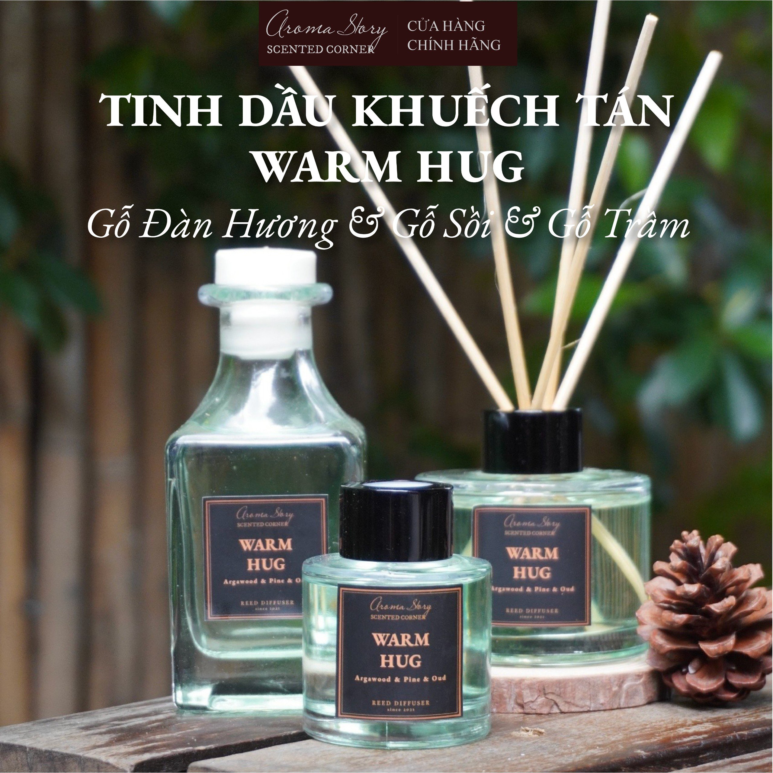 Tinh Dầu Khuếch Tán Aroma Story Verbena Size 50ml/100ml/150ml