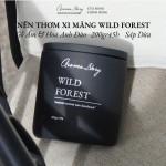 Nến Thơm Cốc Xi Măng Hương Gỗ Ấm & Hoa Anh Đào Wild Forest Aroma Story Size 200g