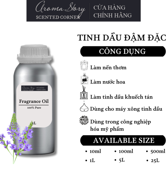 Tinh Dầu Đậm Đặc Aroma Story Hương Cỏ Tiên Thảo - Dùng Để Làm Nến Thơm, Nước Hoa, Tinh Dầu Khuếch Tán, Máy Xông