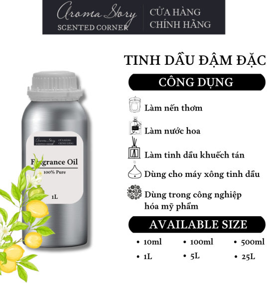 Tinh Dầu Đậm Đặc Aroma Story Hương Hoa Quýt Nhật  - Dùng Để Làm Nến Thơm, Nước Hoa, Tinh Dầu Khuếch Tán, Máy Xông