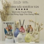 Tinh Dầu Khuếch Tán Thơm Phòng Lọ Gốm Truyền Thống Aroma Story Dạng Cắm Que Phiên Bản Đặc Biệt Size 100ml